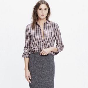 Madewell fannel button down